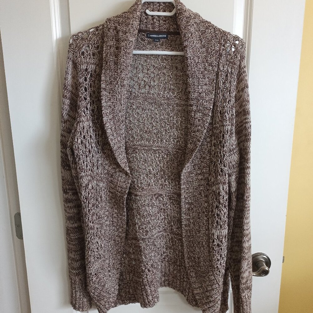 Women's Warehouse One Shawl Collar Cardigan Size Medium
